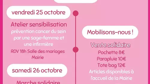 Octobre Rose : mois de sensibilisation au dépistage du cancer du sein